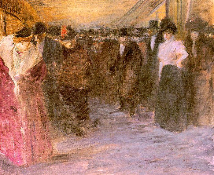 Jean-Louis Forain Music Hall Germany oil painting art